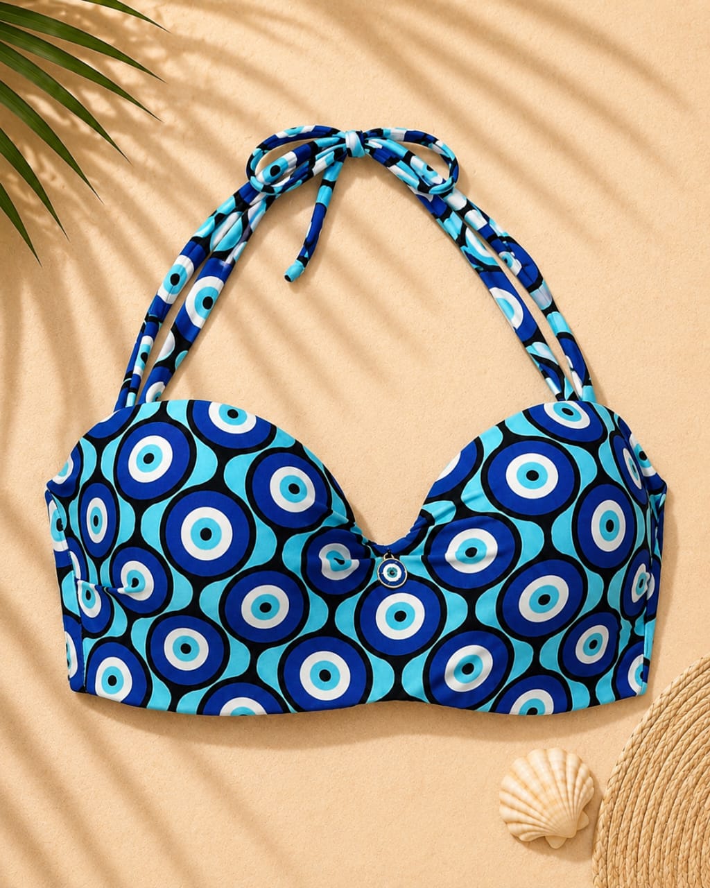 Bandeau Bikini Top - Greek Eye